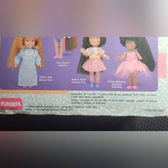 Rare Dolly Suprise Prairie Girl Doll 1989 Playskool new in box Hair Really Grows - Picture 4 of 15